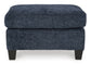 Keenelynn  Navy Ottoman