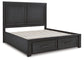 Foyland  Panel Storage Bed