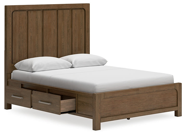 Cabalynn  Panel Bed With Storage