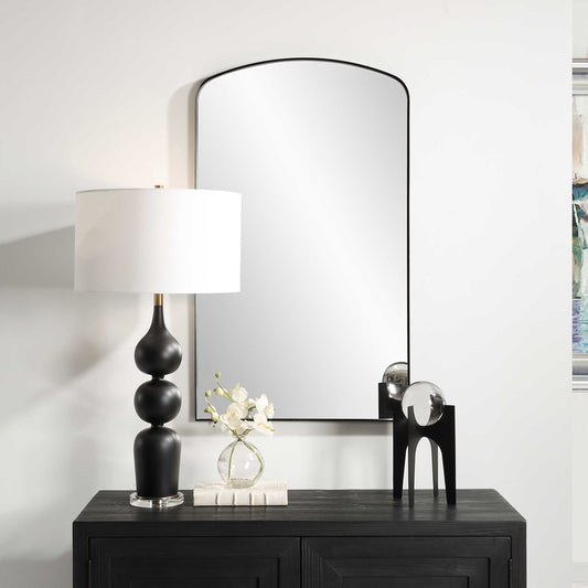 TORDERA ARCH MIRROR, BLACK