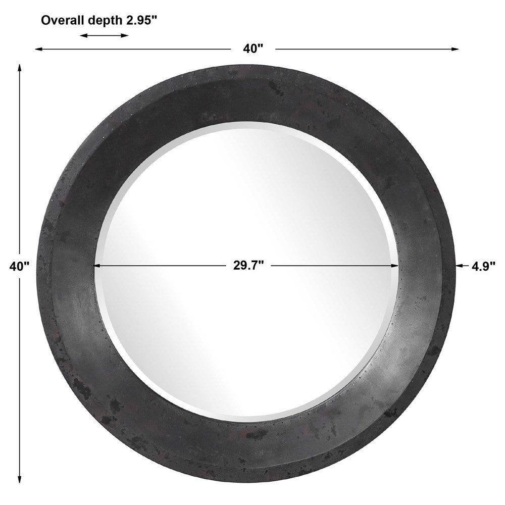 FRAZIER ROUND MIRROR