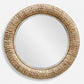 TWISTED SEAGRASS ROUND MIRROR