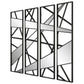 LOOKING GLASS MIRRORED WALL DECOR, S/4