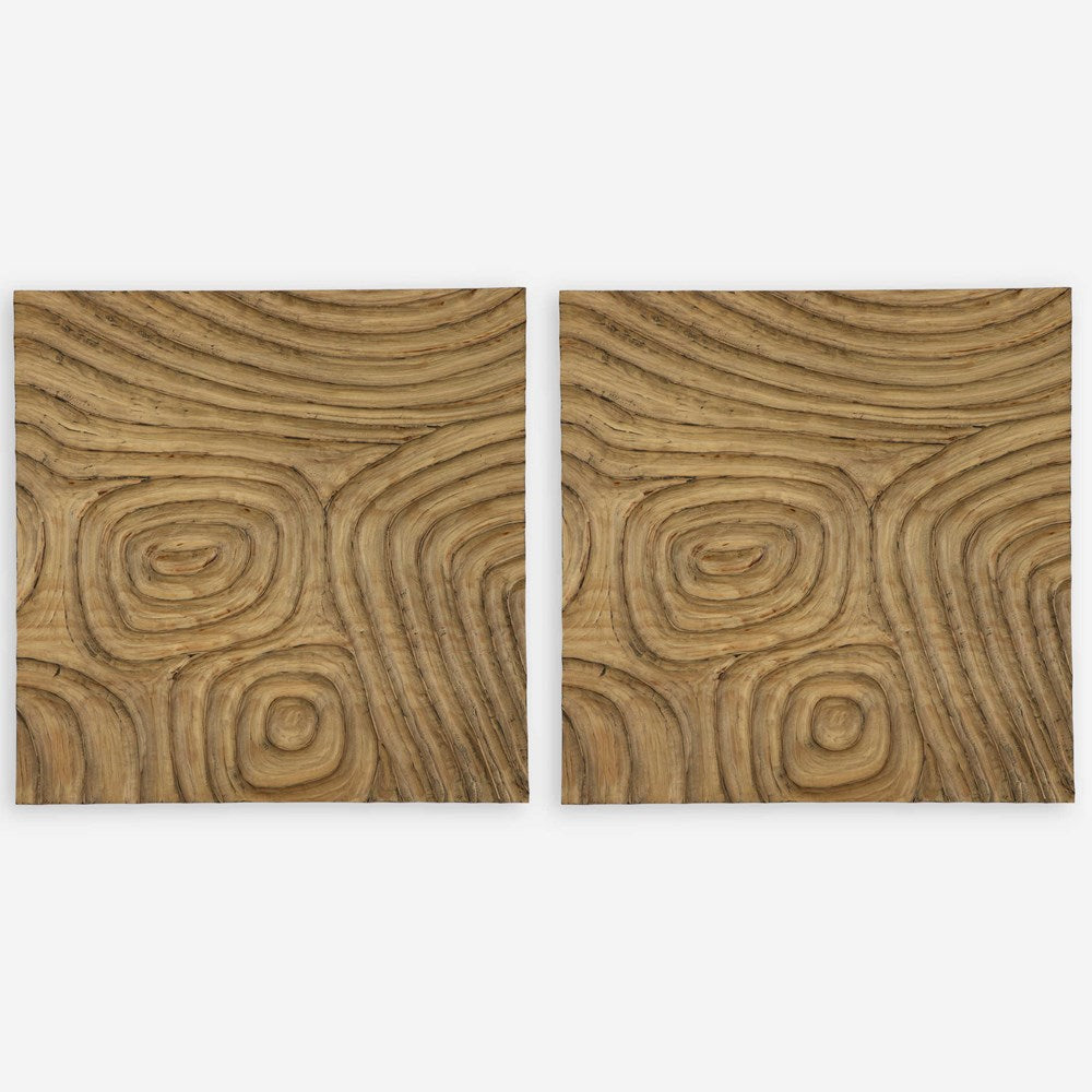 CHANNELS WOOD WALL DECOR