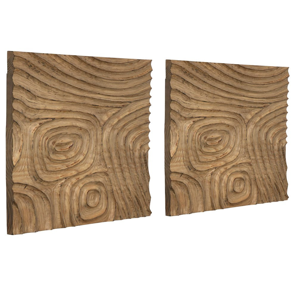 CHANNELS WOOD WALL DECOR