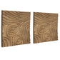 CHANNELS WOOD WALL DECOR