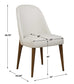 STITCHES DINING CHAIR, 2 PER BOX, PRICED EACH