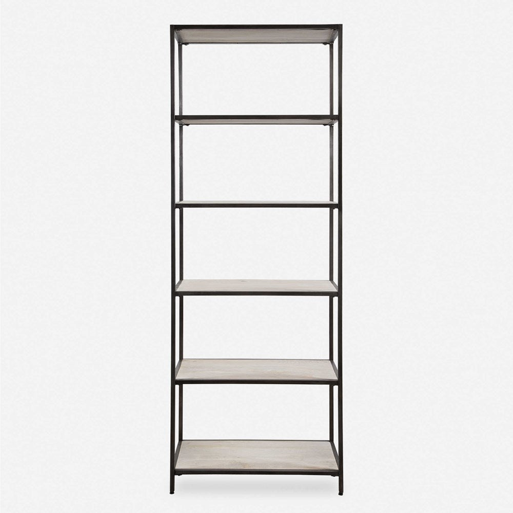 BALDWIN ETAGERE, 2 CARTONS