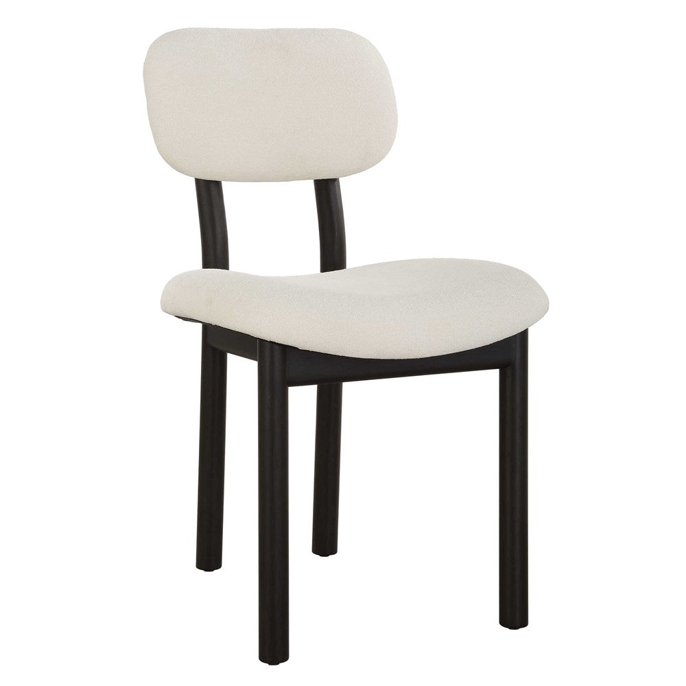 SCULPT DINING CHAIR, WHITE, 2 PER BOX, PRICED EACH