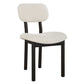 SCULPT DINING CHAIR, WHITE, 2 PER BOX, PRICED EACH