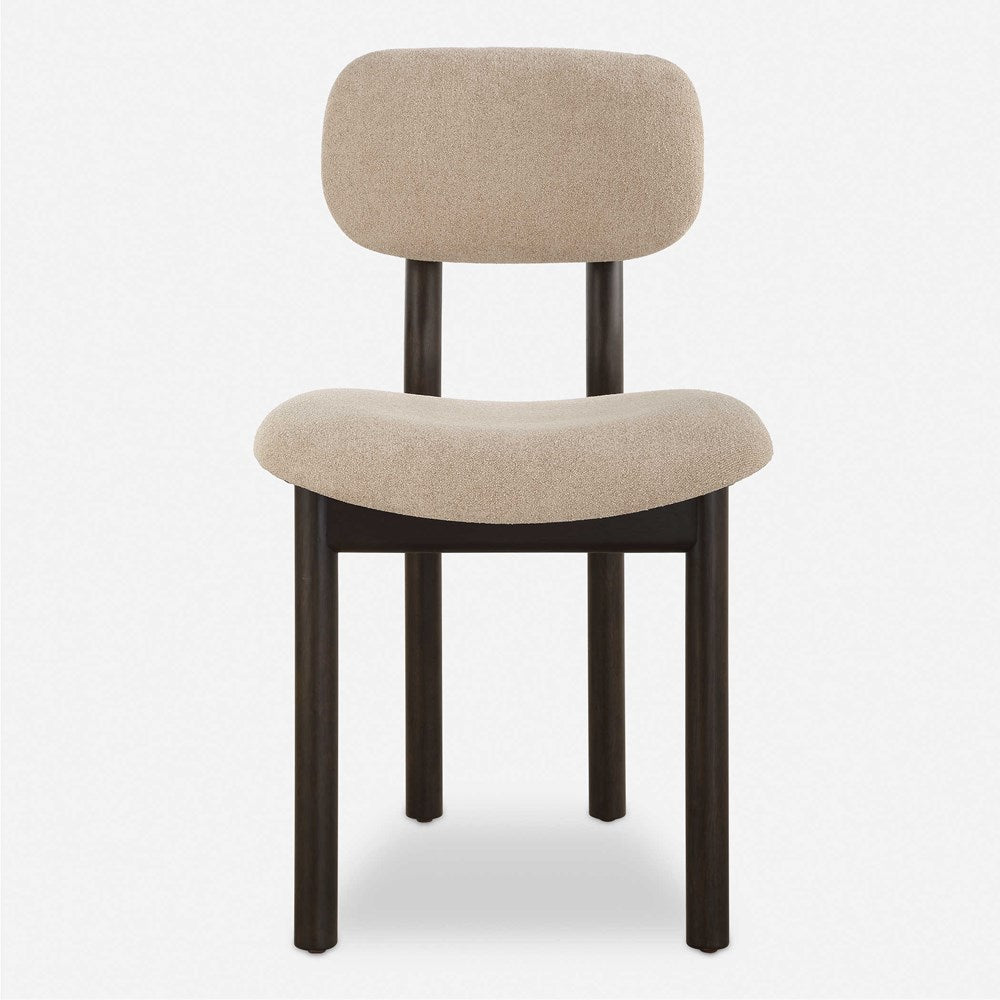 SCULPT DINING CHAIR, SAND, 2 PER BOX, PRICED EACH