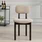 SCULPT DINING CHAIR, SAND, 2 PER BOX, PRICED EACH