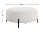 ARLES LARGE OTTOMAN, BLACK