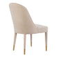 BRIE ARMLESS CHAIR, CHAMPAGNE, 2 PER BOX, PRICED EACH