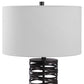 ALITA RUST BLACK TABLE LAMP