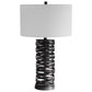 ALITA RUST BLACK TABLE LAMP