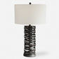 ALITA RUST BLACK TABLE LAMP