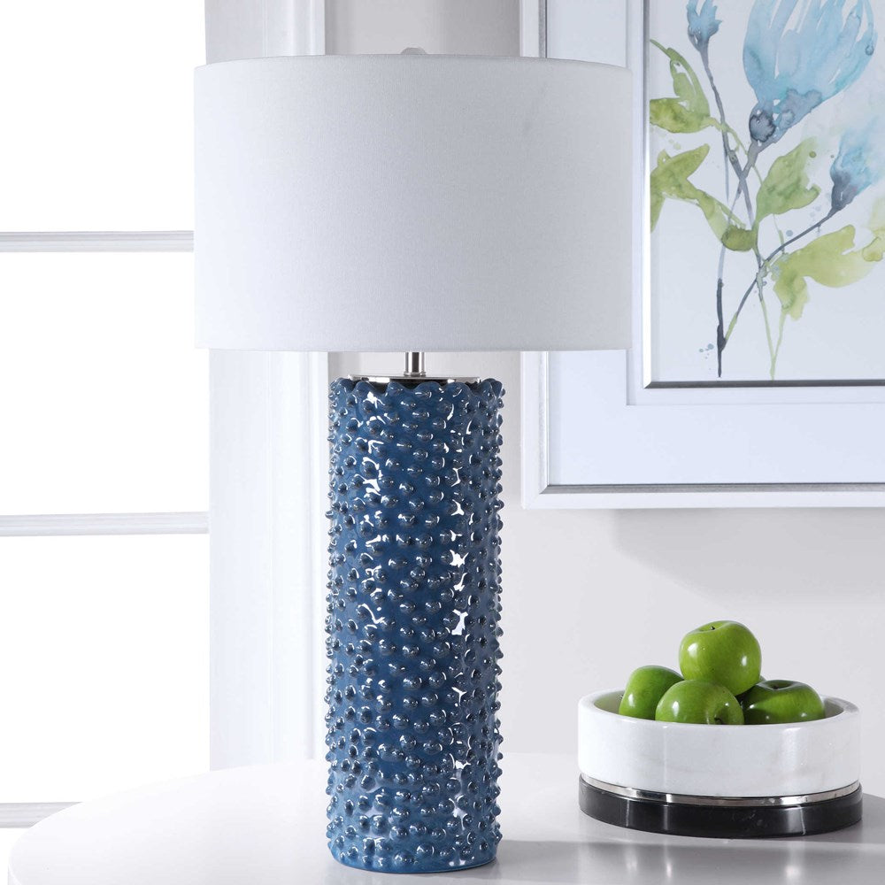 CIJI TABLE LAMP, BLUE