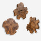 KALANI WOOD WALL DECOR, S/3