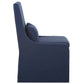 COLEY ARMLESS CHAIR, DENIM