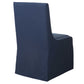 COLEY ARMLESS CHAIR, DENIM