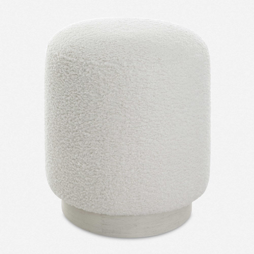 AVILA OTTOMAN, WHITE