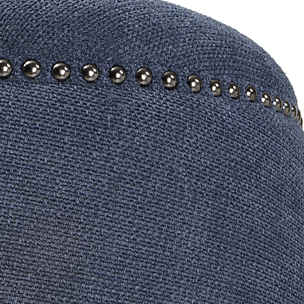 GUMDROP OTTOMAN, DENIM