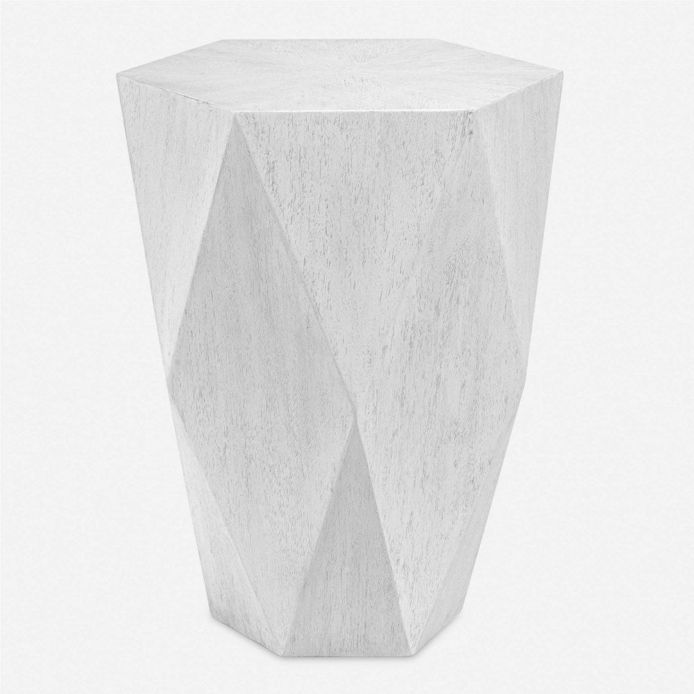 VOLKER SIDE TABLE, WHITE