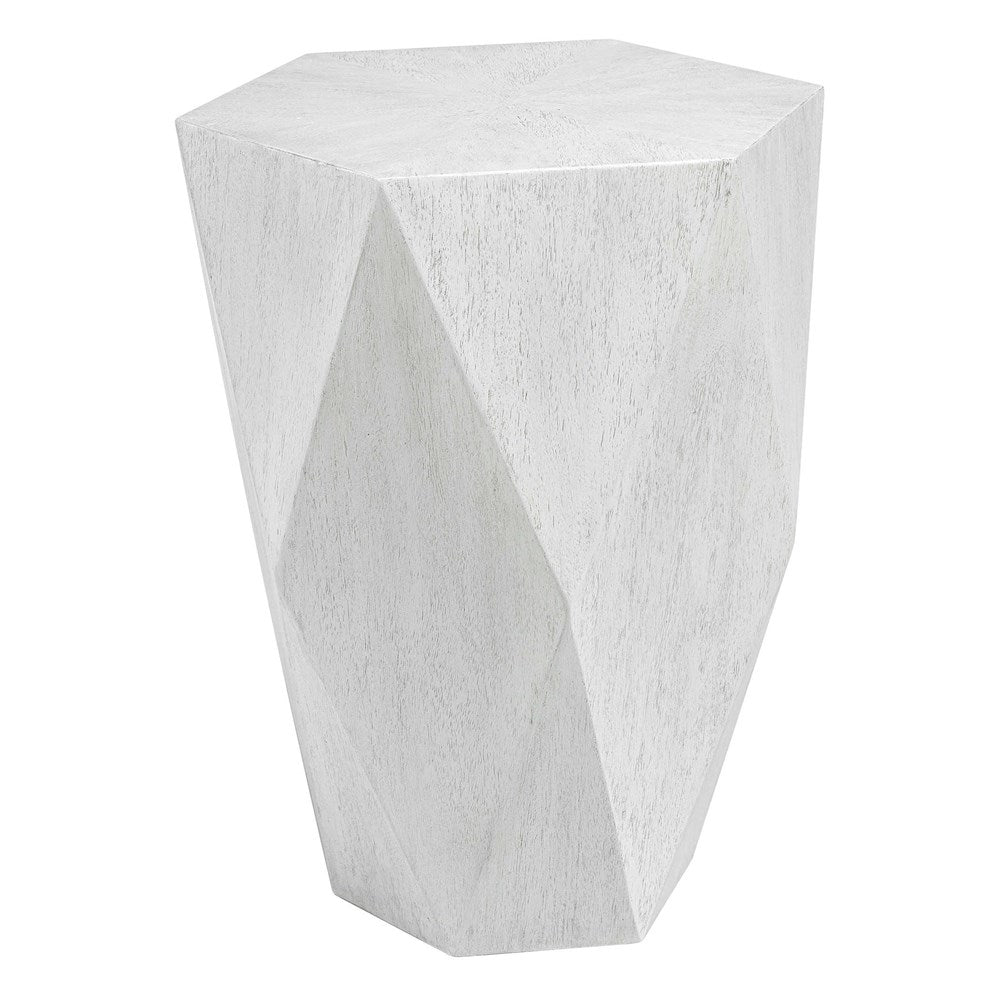 VOLKER SIDE TABLE, WHITE