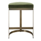 IVANNA COUNTER STOOL, BRASS - MOSS