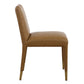 CONIFER DINING CHAIR, CAMEL, 2 PER BOX, PRICED EACH