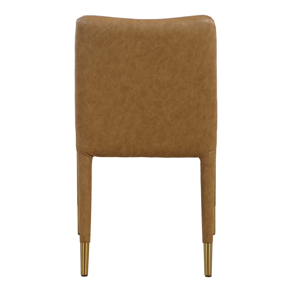 CONIFER DINING CHAIR, CAMEL, 2 PER BOX, PRICED EACH