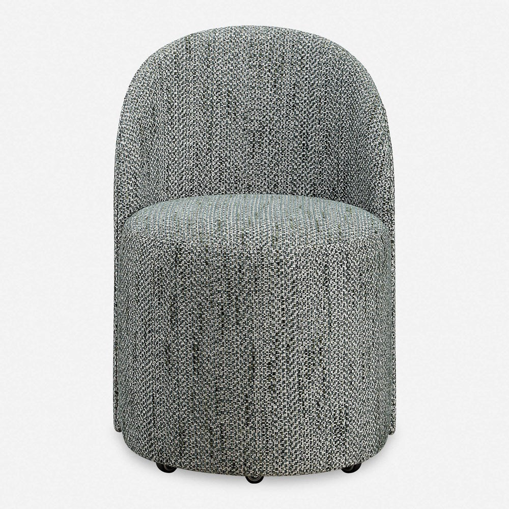 ROLL WITH IT DINING CHAIR, TEAL