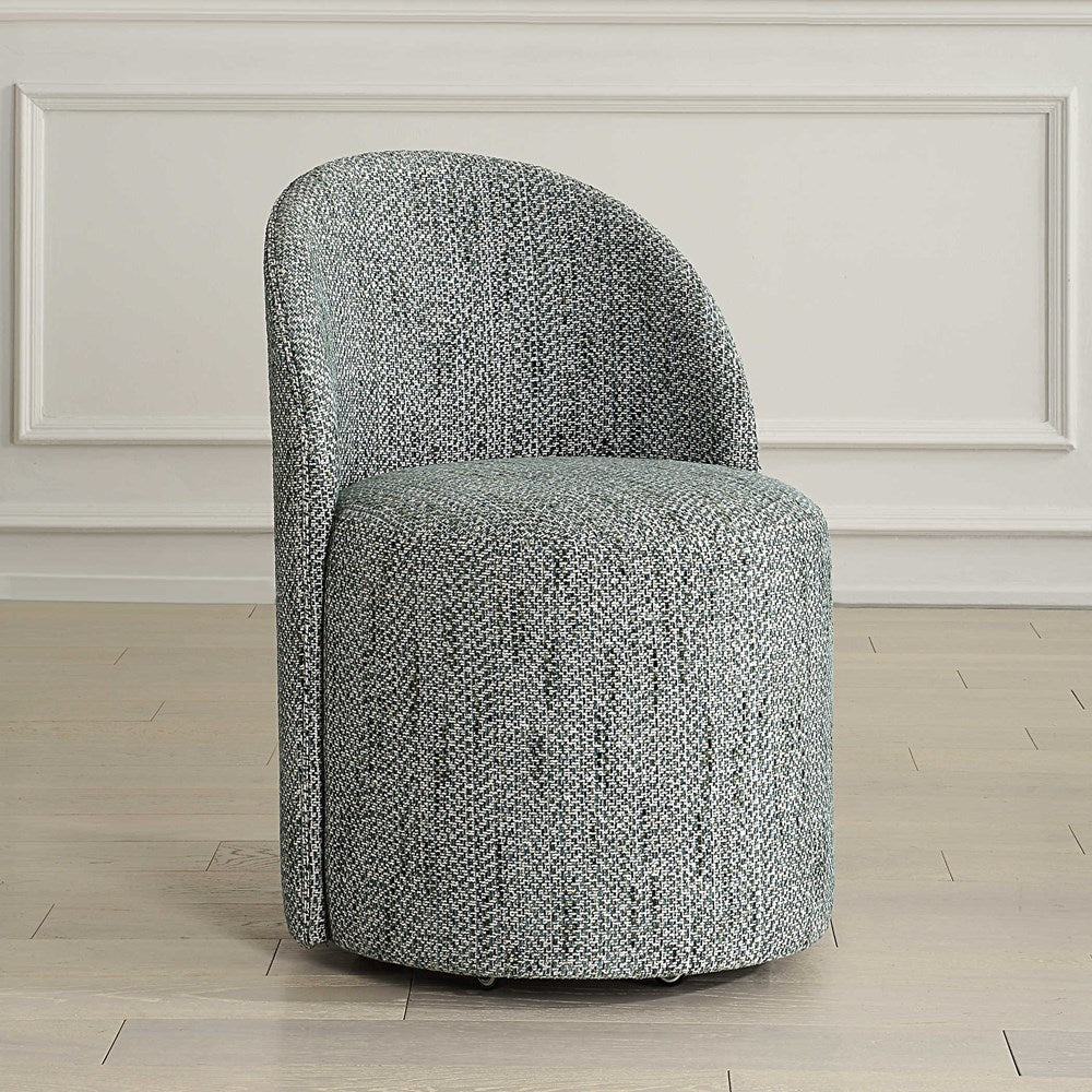 ROLL WITH IT DINING CHAIR, TEAL