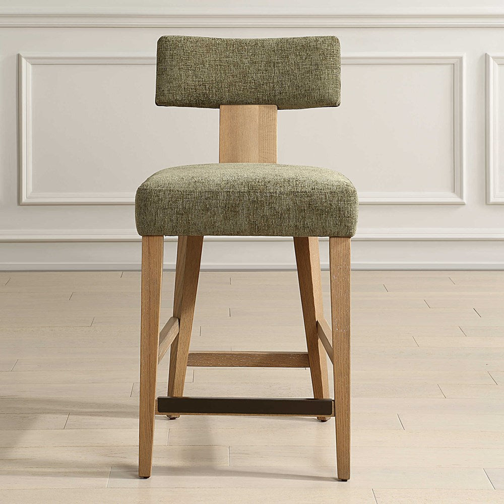 ELYSIAN COUNTER STOOL, MOSS