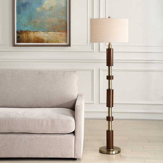 STACKED FLOOR LAMP