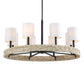 FAIYAM, 8 LT CHANDELIER