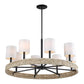 FAIYAM, 8 LT CHANDELIER