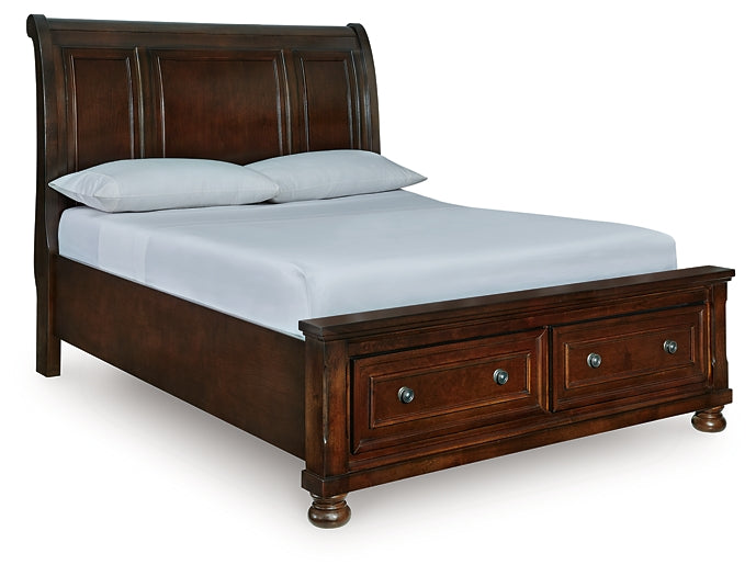 Porter Queen Sleigh Storage Bed