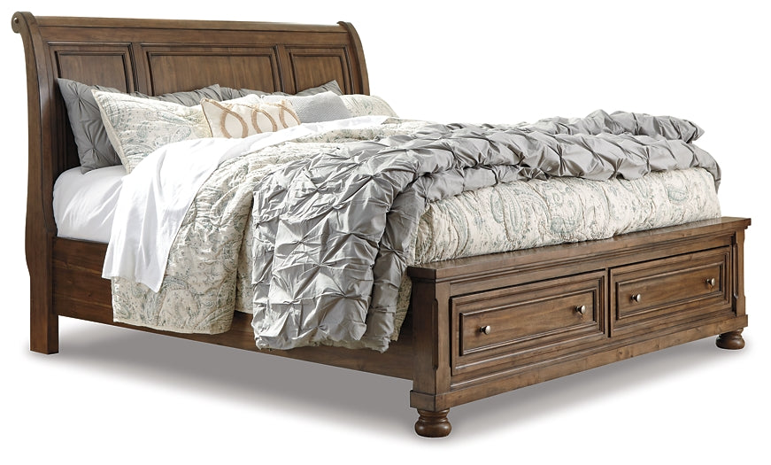 Robbinsdale  Sleigh Bed With Storage