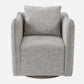 Corben Swivel Chair, Stone