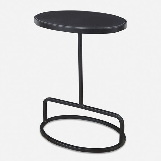 Jessenia Accent Table, Black