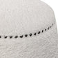 Gumdrop Ottoman, White