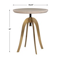 Alice Adjustable Accent Table