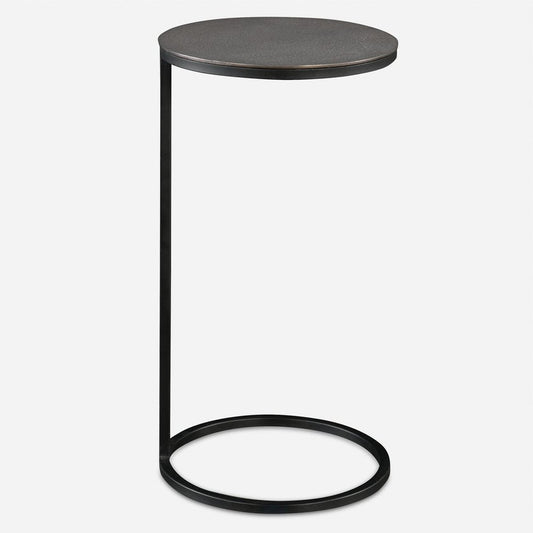 Brunei Accent Table, Nickel