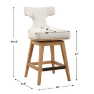 Klismos Counter Stool