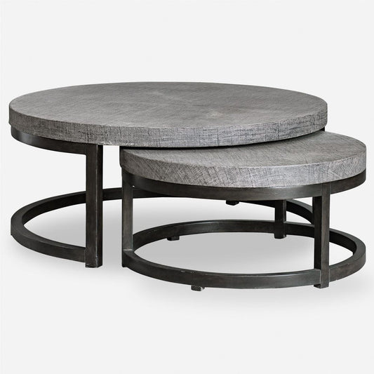 Aiyara Nesting Coffee Tables, S/2