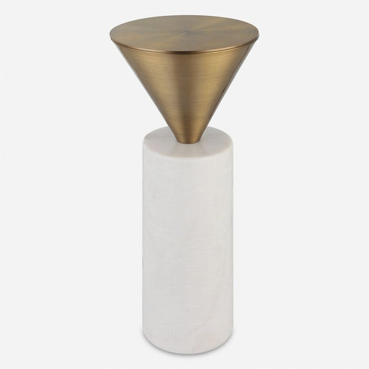 Top Hat Drink Table, Brass