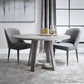 Gidran Dining Table, Gray, 2 Cartons