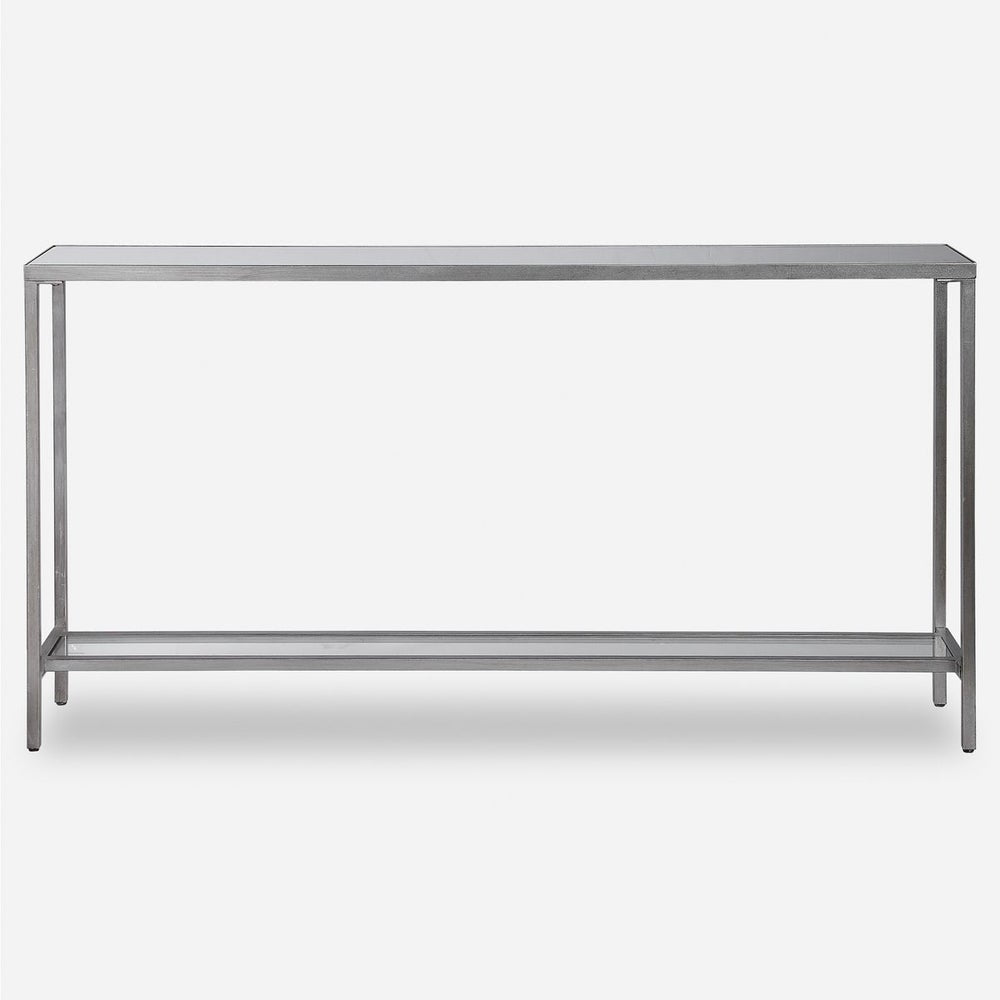 Hayley Console Table, Silver